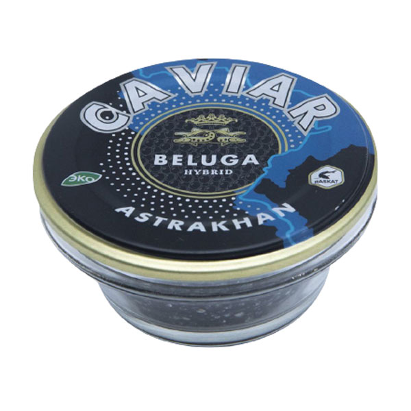 Trứng cá tầm Caviar Beluga Hybrid Premium (113g)