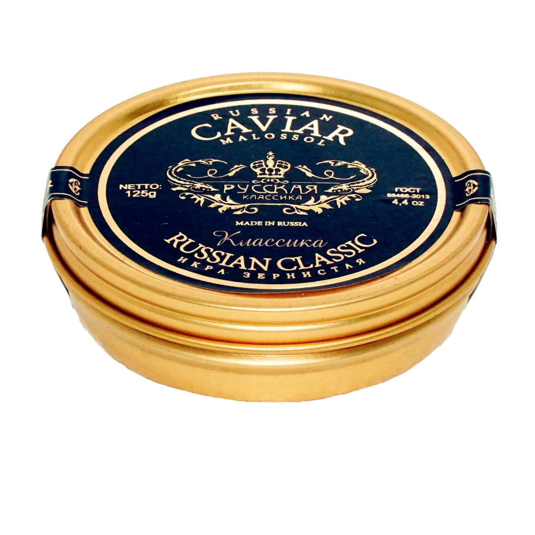 Trứng cá tầm Caviar Classic 125g Gold