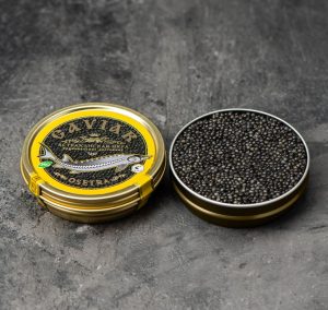 Caviar Osetra – Trứng cá tầm Nga nhập khẩu chính hãng